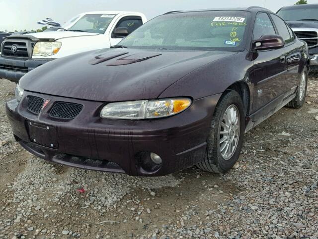 1G2WR52192F165391 - 2002 PONTIAC GRAND PRIX PURPLE photo 2