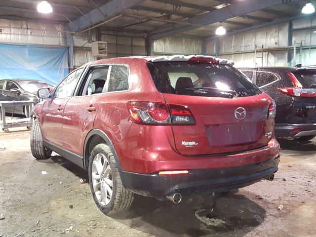 JM3TB3CA7D0422924 - 2013 MAZDA CX-9 TOURI RED photo 3