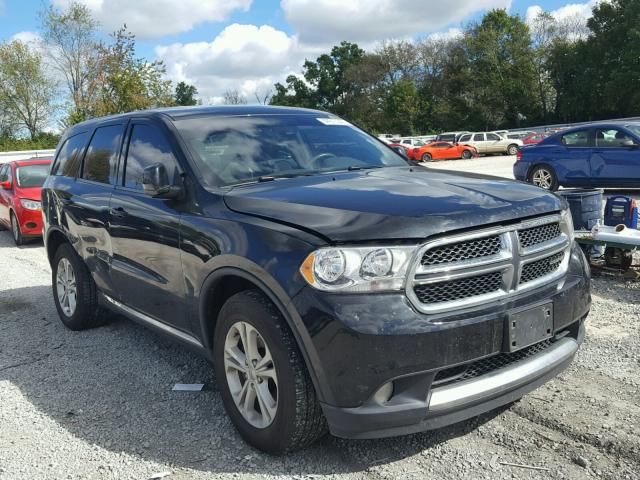 1C4RDJAG6DC565273 - 2013 DODGE DURANGO SX BLACK photo 1