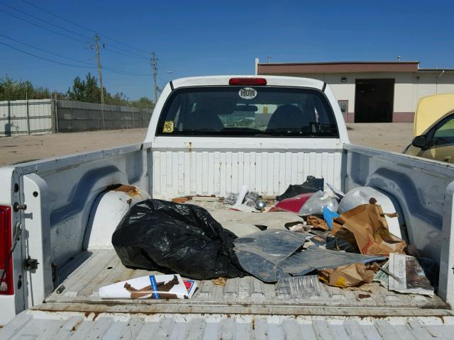 1B7GL22X4XS264395 - 1999 DODGE DAKOTA WHITE photo 6