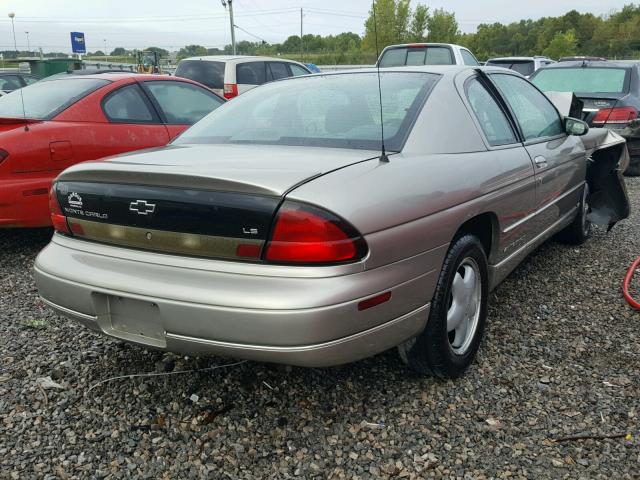 2G1WW12MXX9231480 - 1999 CHEVROLET MONTE CARL თაფლისფერი ფოტო 4