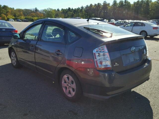 JTDKB20U593467346 - 2009 TOYOTA PRIUS GRAY photo 3