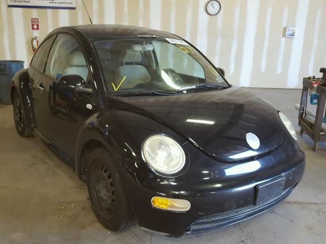 3VWBK21C53M406412 - 2003 VOLKSWAGEN NEW BEETLE BLACK photo 1