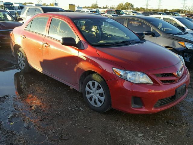 JTDBU4EEXB9145926 - 2011 TOYOTA COROLLA MAROON photo 1