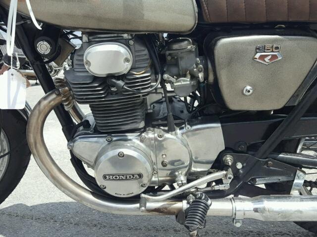 CL3503036945 - 1972 HONDA MOTORCYCLE GRAY photo 7