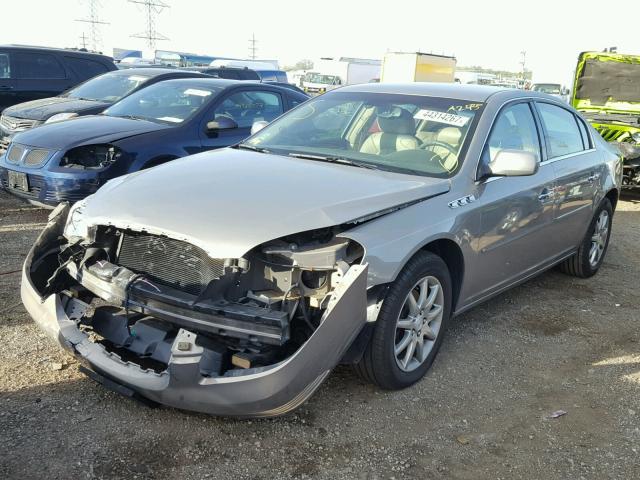 1G4HD57277U127595 - 2007 BUICK LUCERNE TAN photo 2