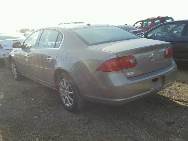 1G4HD57277U127595 - 2007 BUICK LUCERNE TAN photo 3