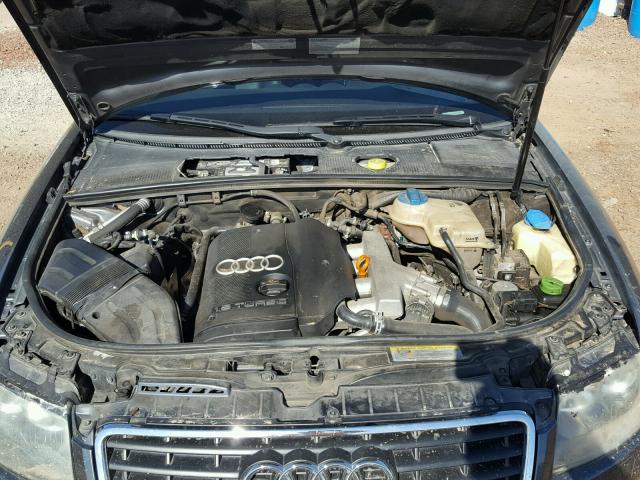 WAUAC48H95K013089 - 2005 AUDI A4 1.8 CAB GRAY photo 7