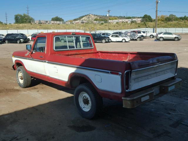 F36SPEC5512 - 1979 FORD F-350 RED photo 3