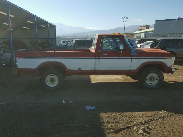 F36SPEC5512 - 1979 FORD F-350 RED photo 9