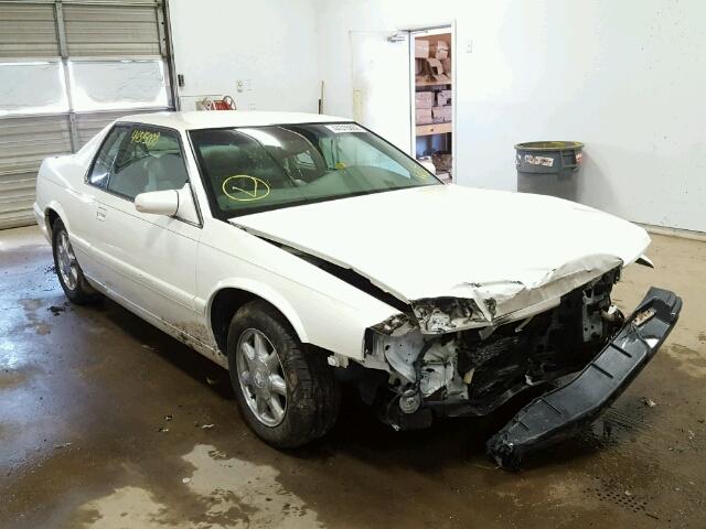 1G6ET1293XU612939 - 1999 CADILLAC ELDORADO T WHITE photo 1