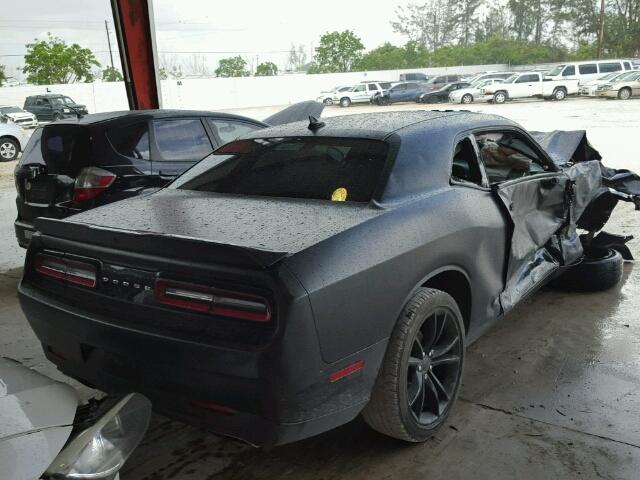 2C3CDZBT2GH114363 - 2016 DODGE CHALLENGER BLACK photo 4