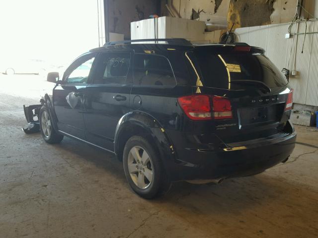 3C4PDDAG1ET226614 - 2014 DODGE JOURNEY SE BLACK photo 3