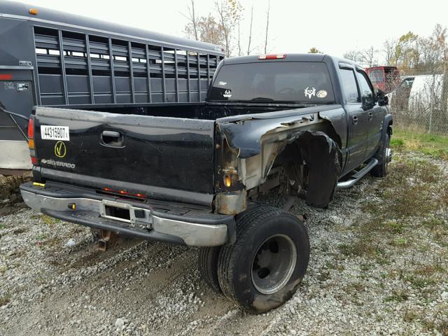 1GCJK33D86F256617 - 2006 CHEVROLET SILVERADO BLACK photo 4