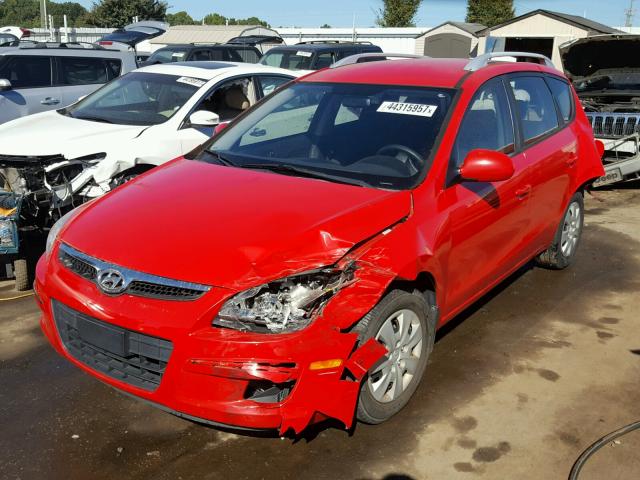 KMHDC8AEXBU087303 - 2011 HYUNDAI ELANTRA TO RED photo 2