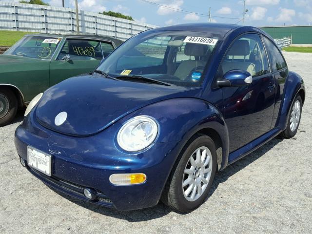 3VWCK31C65M408716 - 2005 VOLKSWAGEN NEW BEETLE 蓝色 照片 2