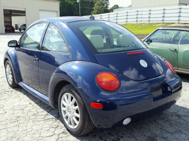 3VWCK31C65M408716 - 2005 VOLKSWAGEN NEW BEETLE 蓝色 照片 3