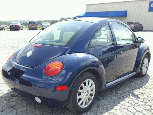3VWCK31C65M408716 - 2005 VOLKSWAGEN NEW BEETLE 蓝色 照片 4