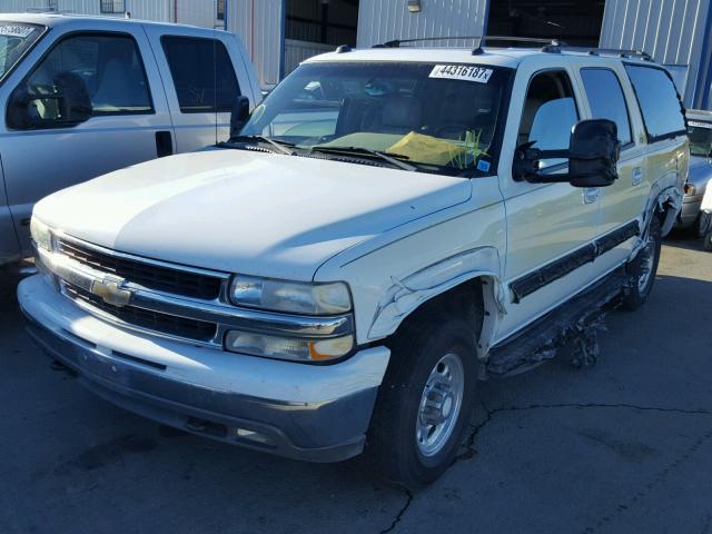 3GNGK26G94G283094 - 2004 CHEVROLET SUBURBAN K WHITE photo 2