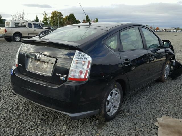 JTDKB20U293500688 - 2009 TOYOTA PRIUS BLACK photo 4