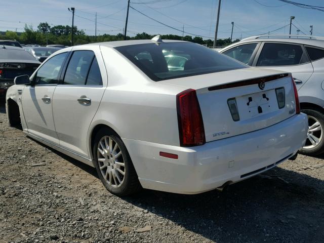 1G6DU6EVXA0128389 - 2010 CADILLAC STS WHITE photo 3