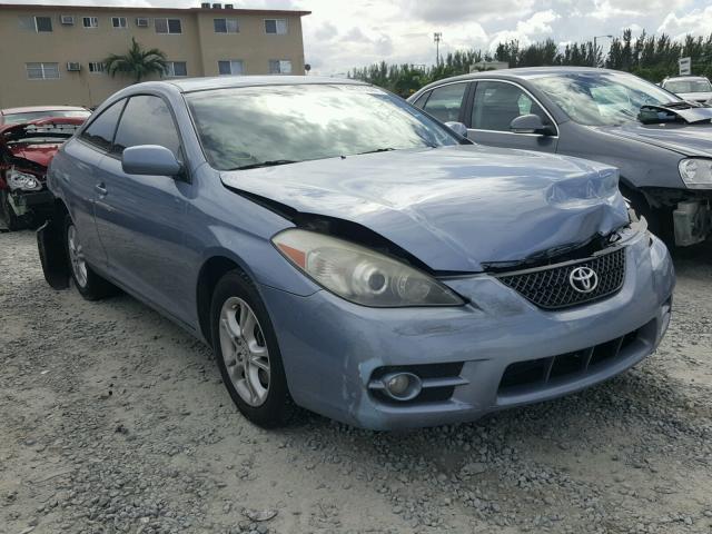 4T1CE30PX8U766928 - 2008 TOYOTA CAMRY SOLA BLUE photo 1