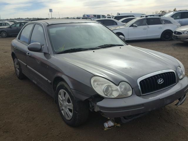 KMHWF25H32A581697 - 2002 HYUNDAI SONATA GL GRAY photo 1