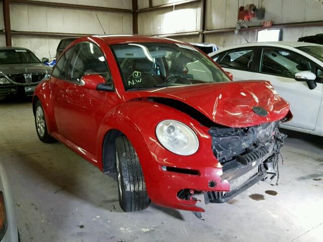 3VWPW31C69M505880 - 2009 VOLKSWAGEN NEW BEETLE RED photo 1