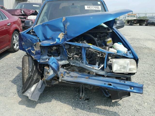 2CNBJ18C916904654 - 2001 CHEVROLET TRACKER BLUE photo 9