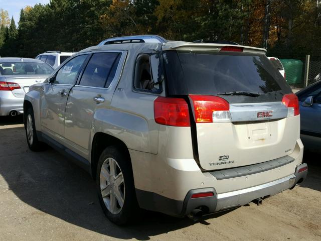 2CTFLJEY8A6344128 - 2010 GMC TERRAIN GOLD photo 3