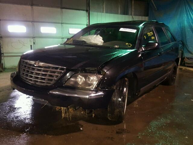 2C8GF684X4R314062 - 2004 CHRYSLER PACIFICA BLACK photo 2