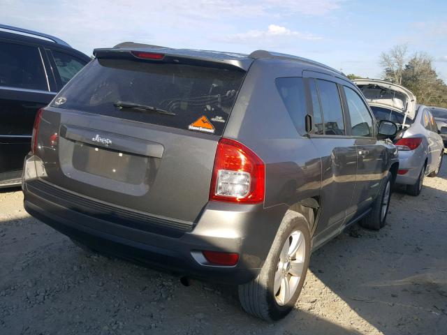 1C4NJCBB3CD521214 - 2012 JEEP COMPASS SP GRAY photo 4