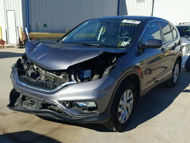 2HKRM3H52FH523867 - 2015 HONDA CR-V GRAY photo 2