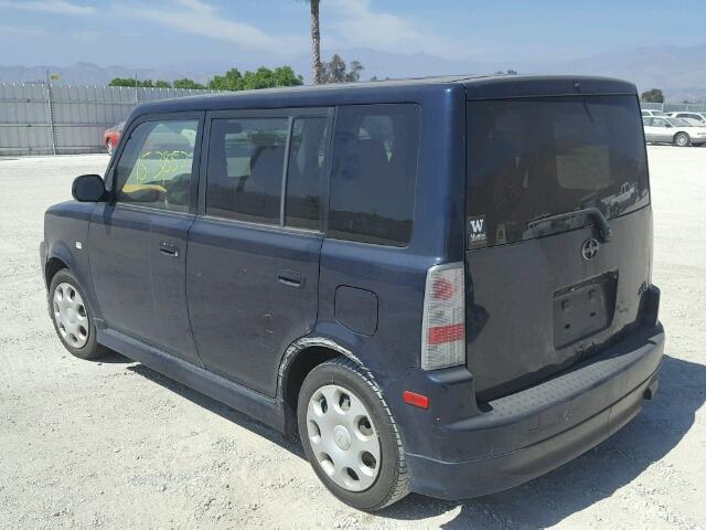 JTLKT334X40131737 - 2004 TOYOTA SCION XB Көк фото 3