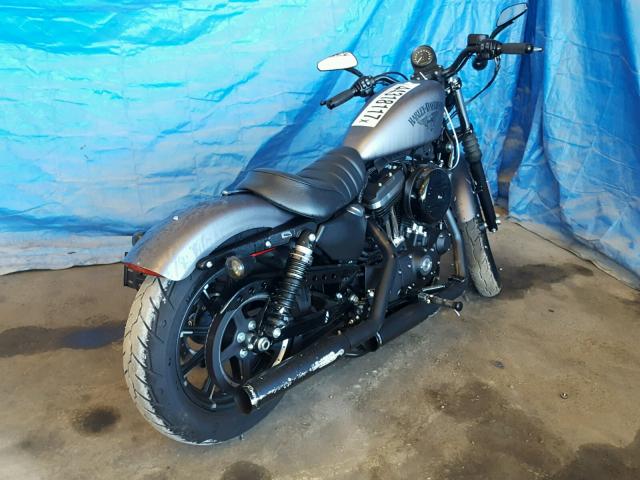 1HD4LE212HC427216 - 2017 HARLEY-DAVIDSON XL883 IRON CHARCOAL photo 4