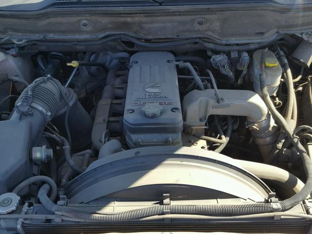 3D7KS28C45G827750 - 2005 DODGE RAM 2500 S SILVER photo 7