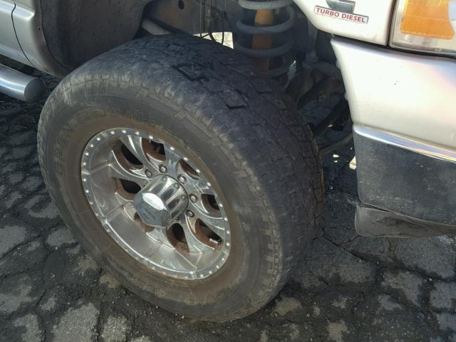 3D7KS28C45G827750 - 2005 DODGE RAM 2500 S SILVER photo 9