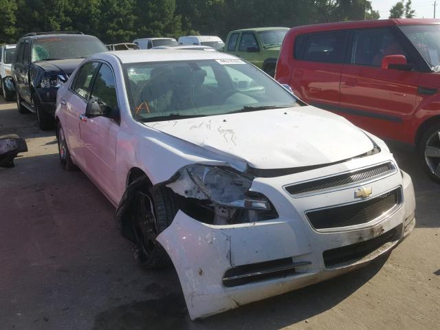 1G1ZC5EB3AF186114 - 2010 CHEVROLET MALIBU 1LT WHITE photo 1