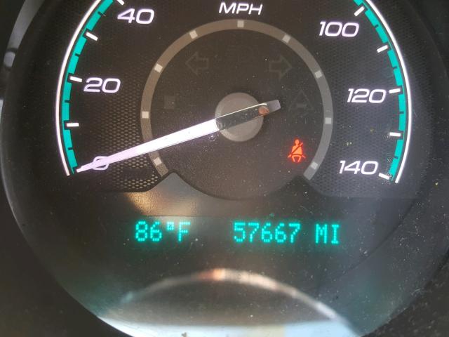 1G1ZC5EB3AF186114 - 2010 CHEVROLET MALIBU 1LT WHITE photo 8