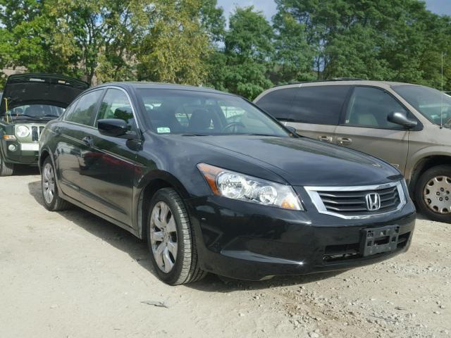 1HGCP2F89AA011688 - 2010 HONDA ACCORD EXL Czarny zdjęcie 1