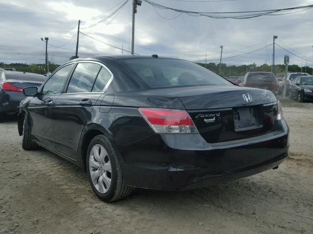 1HGCP2F89AA011688 - 2010 HONDA ACCORD EXL Czarny zdjęcie 3