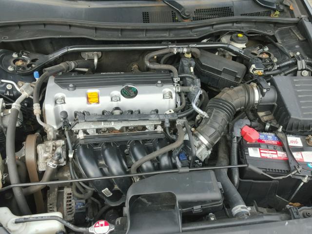 1HGCP2F89AA011688 - 2010 HONDA ACCORD EXL Czarny zdjęcie 7