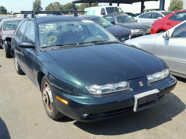 1G8ZK8271VZ295973 - 1997 SATURN SW2 GREEN photo 1