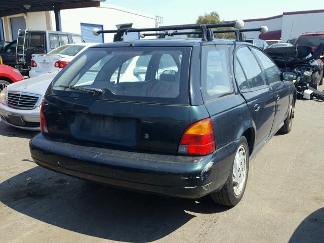 1G8ZK8271VZ295973 - 1997 SATURN SW2 GREEN photo 4