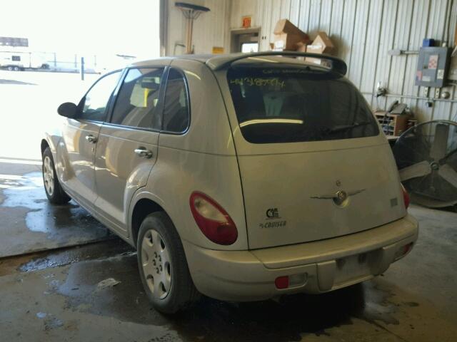 3A4FY58B27T616277 - 2007 CHRYSLER PT CRUISER SILVER photo 3