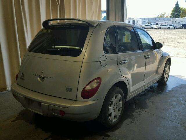 3A4FY58B27T616277 - 2007 CHRYSLER PT CRUISER SILVER photo 4