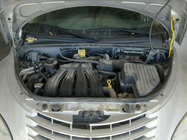 3A4FY58B27T616277 - 2007 CHRYSLER PT CRUISER SILVER photo 7