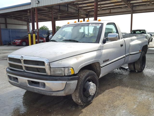 1B7MC36D1VJ541810 - 1997 DODGE RAM 3500 SILVER photo 2