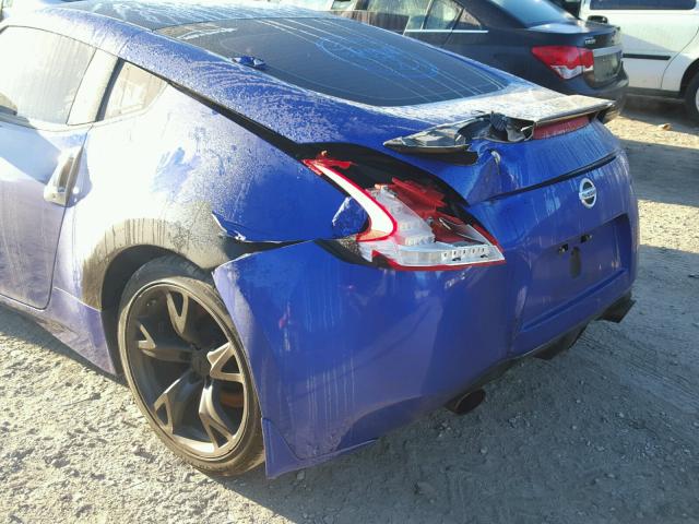 JN1AZ4EH7BM555087 - 2011 NISSAN 370Z BASE BLUE photo 9