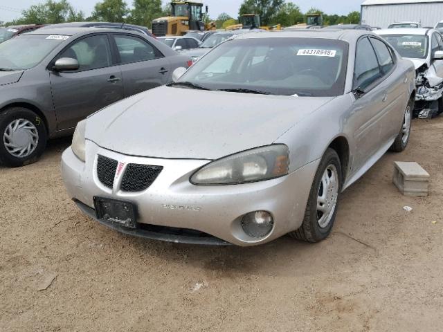 2G2WP552X81154507 - 2008 PONTIAC GRAND PRIX SILVER photo 2